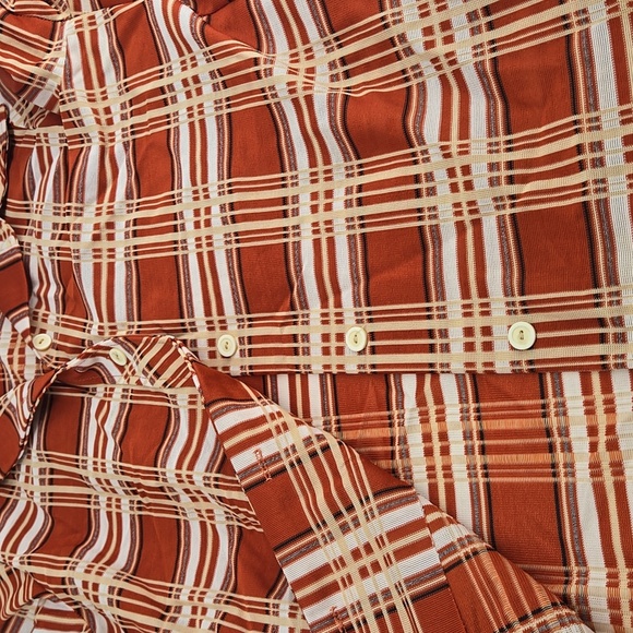 Vintage Plaid Button-Up Shirt - Picture 6 of 8